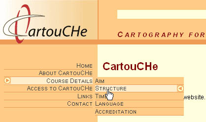 Old Cartouche Web Page